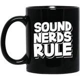 Sound Nerds Rule Ceramic Home or Stainless Steel Travel Mug