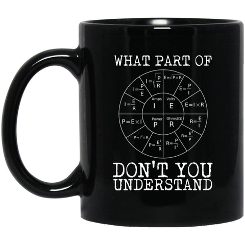 What Part Of Ohm's Law Don't You Understand Ceramic Home or Stainless Steel Travel Mug