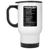 Rules For the Band Ceramic Home or Stainless Steel Travel Mug