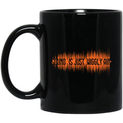 Sound Is Just Wiggly Air Ceramic Home or Stainless Steel Travel Mug