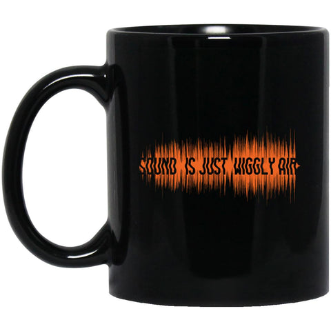 Sound Is Just Wiggly Air Ceramic Home or Stainless Steel Travel Mug