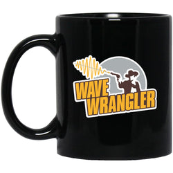 Wave Wrangler Ceramic Home or Stainless Steel Travel Mug