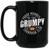 Proud Member of the Grumpy Soundman Club Ceramic Home or Stainless Steel Travel Mug