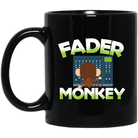 Fader Monkey Ceramic Home or Stainless Steel Travel Mug