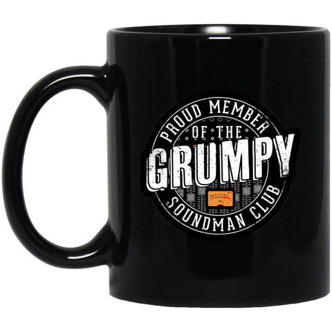 Proud Member of the Grumpy Soundman Club Ceramic Home or Stainless Steel Travel Mug