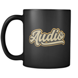 "Audio" Baseball Style Coffee Mug