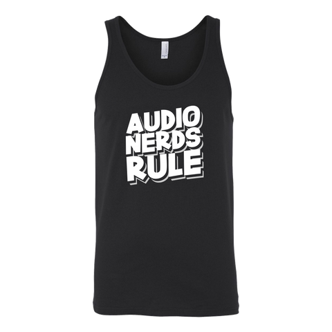 Audio Nerds Rule Tank Top