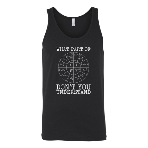 What Part Of Ohm's Law Don't You Understand Tank Top