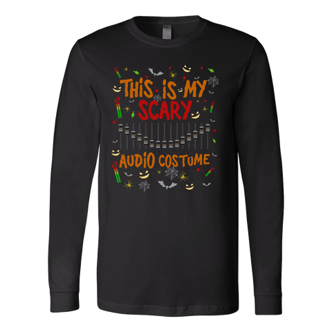 Scary Audio Halloween Costume T-Shirts for Adults and Kids