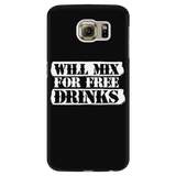 Will Mix For Free Drinks Android Phone Case