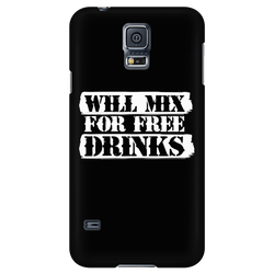 Will Mix For Free Drinks Android Phone Case
