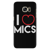 I (Cardioid) Heart Mics - iPhone Android Case