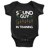 Sound Guy In Training Kids Onesie and Tees