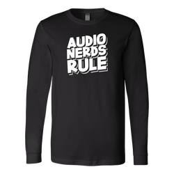 Audio Nerds Rule Long Sleeve T-Shirt