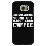 Instant Sound Guy Just Add Coffee iPhone Android Cell Phone Case