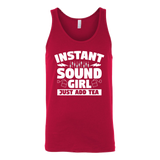 Instant Sound Girl - Just Add Tea Tank Top
