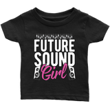Future Sound Girl Kids Onesie and Tees