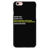 Sonic Manipulator - Sound Girl Version - iPhone Android Phone Case
