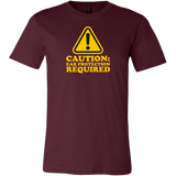 Caution: Ear Protection Required Short Sleeve T-Shirt