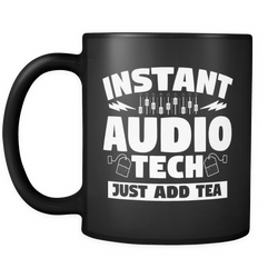 Instant Audio Tech Just Add Tea Mug