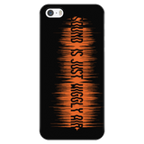 Sound Is Just Wiggly Air iPhone/Samsung Phone Case