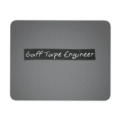 Gaff Tape Engineer Mouse Pad