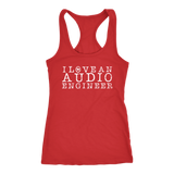 I Love An Audio Engineer Tank Top