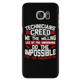 Technicians' Creed Android Samsung Phone Case