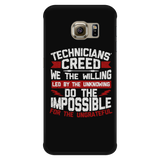Technicians' Creed Android Samsung Phone Case