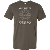 What Part Of Ohm's Law Don't You Understand Short Sleeve T-Shirt