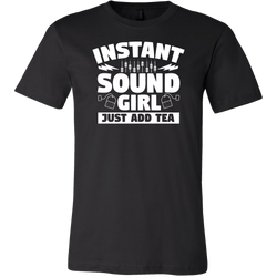 Instant Sound Girl - Just Add Tea Short Sleeve T-Shirt