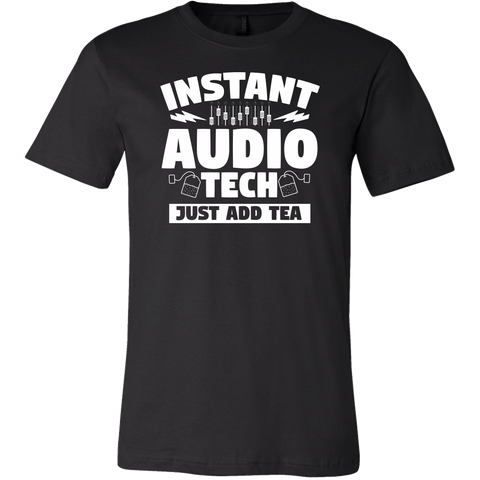 Instant Audio Tech Just Add Tea Short Sleeve T-Shirt