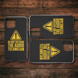 Do Not Disturb The Audio Technician iPhone Cell Phone Case
