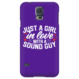 Just A Girl In Love With A Sound Guy iPhone Android Phone Case