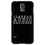 I Love An Audio Engineer iPhone Android Cell Phone Case