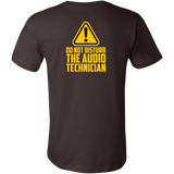 Do Not Disturb The Audio Technician Short Sleeve T-Shirt
