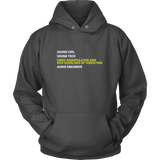 Sonic Manipulator and Vice Overlord of Vibration (Sound Girl) Hoodie