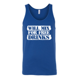 Will Mix For Free Drinks Tank Top