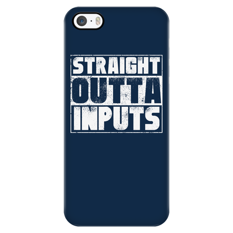 Straight Outta Inputs iPhone Phone Case