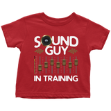 Sound Guy In Training Kids Onesie and Tees